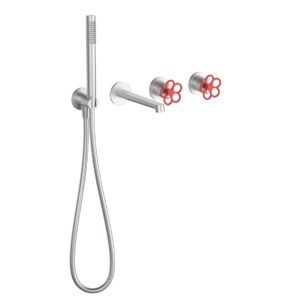 Wall Concealed Bathtub Filler, Modern Bathroom Built-in Bath Faucet