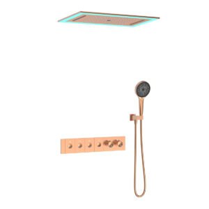 K54-1 Recessed LED Ceiling Shower System